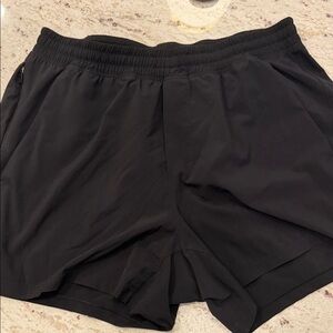 Lululemon Pace Breaker Men's Black Athletic Shorts